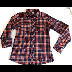 North Face plaid shirt